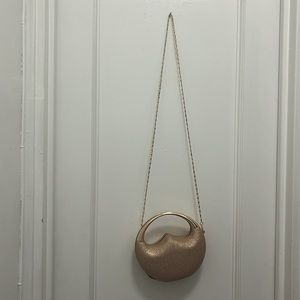 Rose gold bag